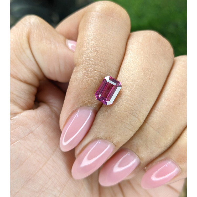 2.00 Ct. Purplish Pink Garnet from Tanzania