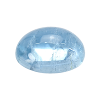 7.21 Ct. Cabochon Aquamarine from Brazil Video