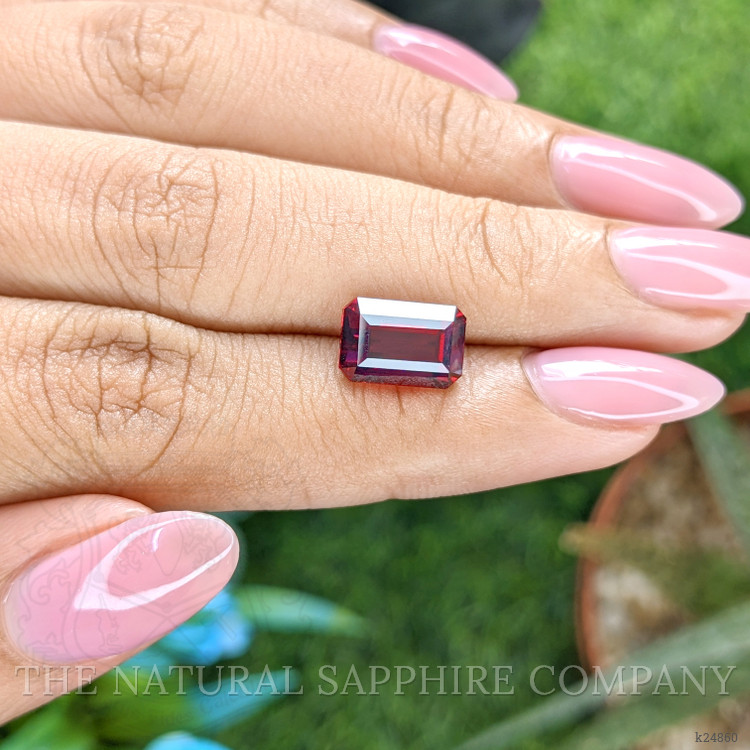 4.20 Ct. Reddish Pink Garnet from Tanzania