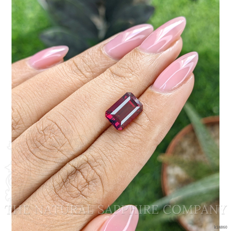 4.20 Ct. Reddish Pink Garnet from Tanzania