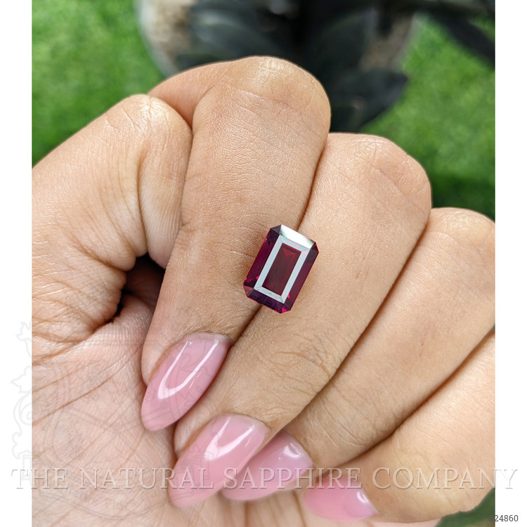 4.20 Ct. Reddish Pink Garnet from Tanzania