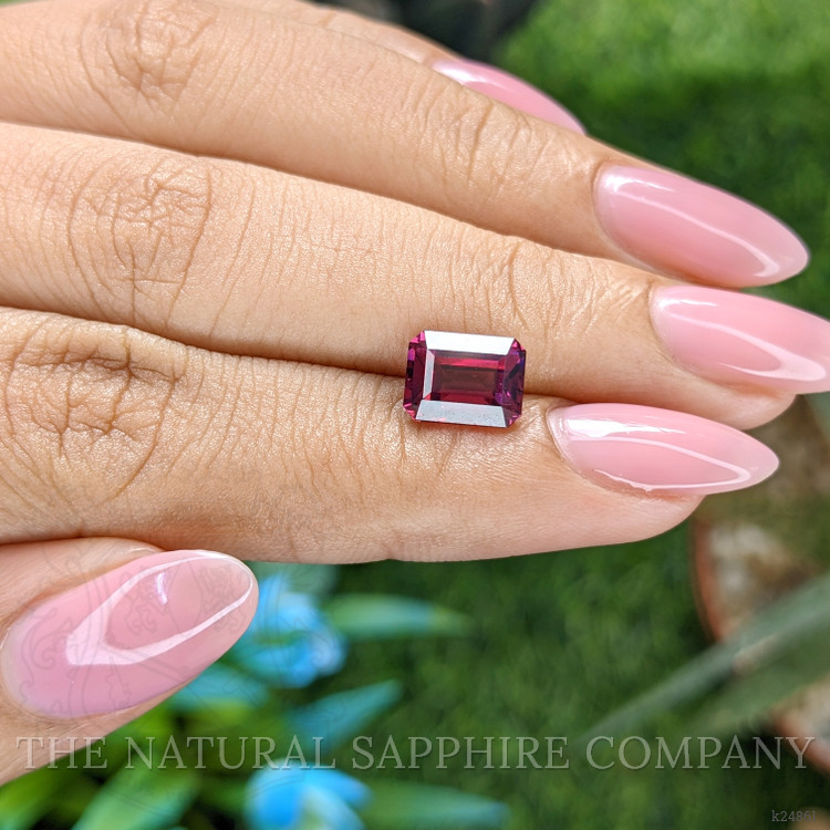2.70 Ct. Purplish Pink Garnet from Tanzania