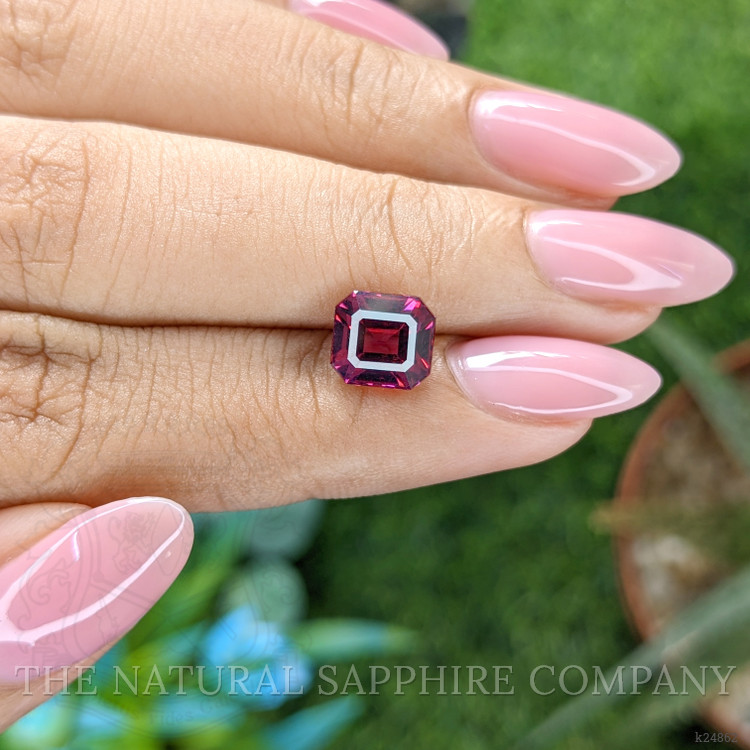 2.72 Ct. Reddish Pink Garnet from Tanzania