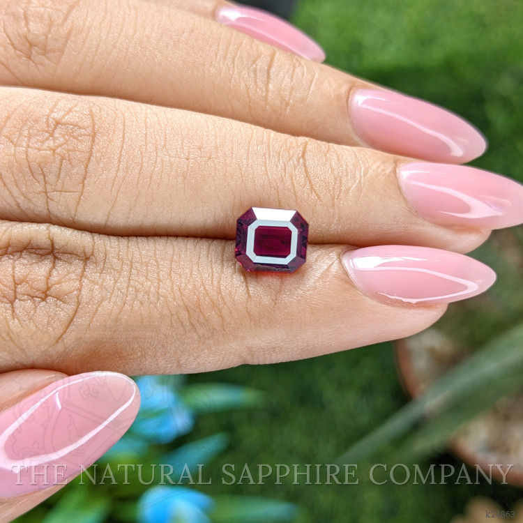 2.72 Ct. Reddish Pink Garnet from Tanzania