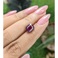 2.72 Ct. Reddish Pink Garnet from Tanzania Life Style