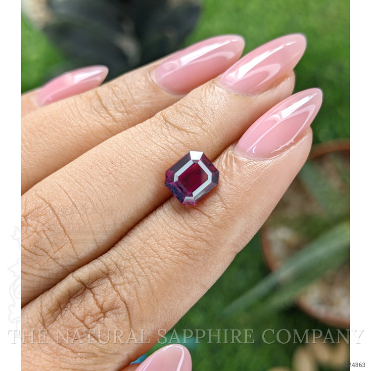 2.72 Ct. Reddish Pink Garnet from Tanzania