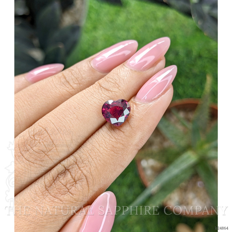 3.23 Ct. Red Garnet from Tanzania