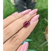 2.56 Ct. Reddish Pink Garnet from Tanzania Life Style