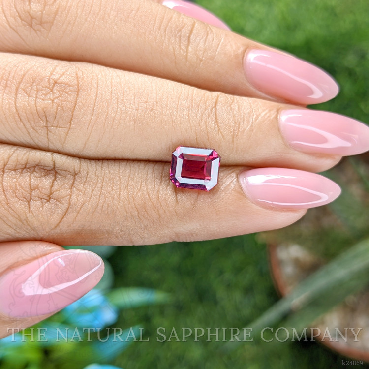 2.69 Ct. Purplish Pink Garnet from Tanzania