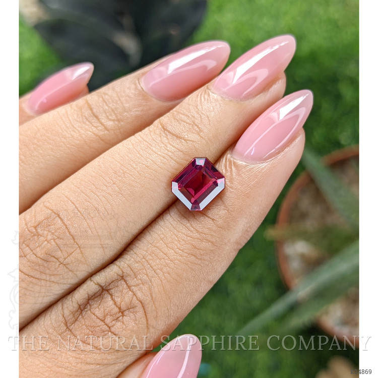2.69 Ct. Purplish Pink Garnet from Tanzania