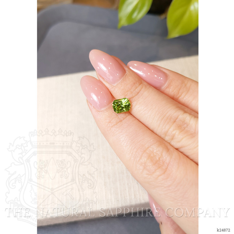 1.35 Ct. Green Peridot from Burma (Myanmar)