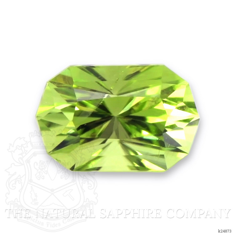 1.28 Ct. Yellowish Green Peridot from Burma (Myanmar)