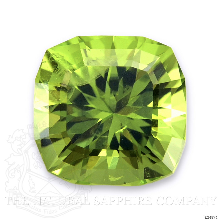 1.62 Ct. Yellowish Green Peridot from Burma (Myanmar)