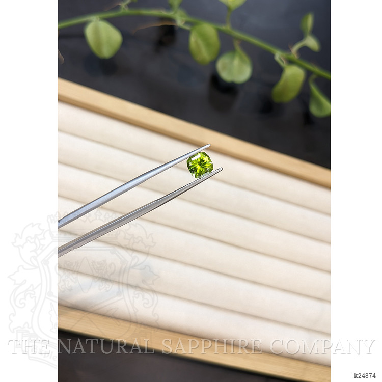 1.62 Ct. Yellowish Green Peridot from Burma (Myanmar)