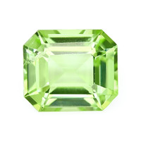 0.61 Ct. Green (Lime Green) Peridot from Tanzania Video