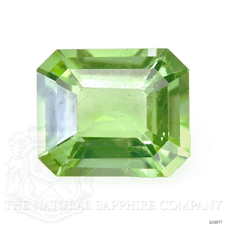 0.75 Ct. Green (Lime Green) Peridot from Tanzania