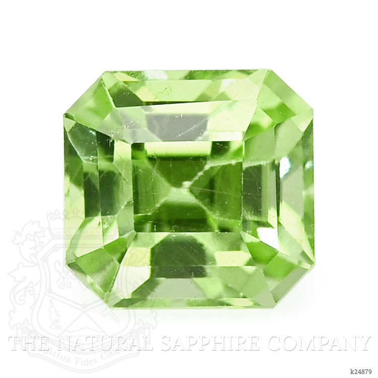 0.75 Ct. Green (Lime Green) Peridot from Tanzania
