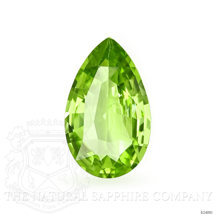 3.80 Ct. Green (Lime Green) Peridot from Tanzania
