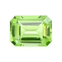 0.97 Ct. Green (Lime Green) Peridot from Tanzania Video