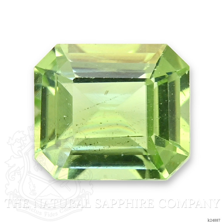 0.56 Ct. Green (Lime Green) Peridot from Tanzania