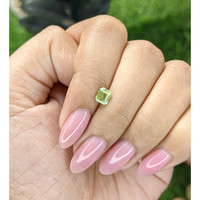 0.56 Ct. Green (Lime Green) Peridot from Tanzania Life Style