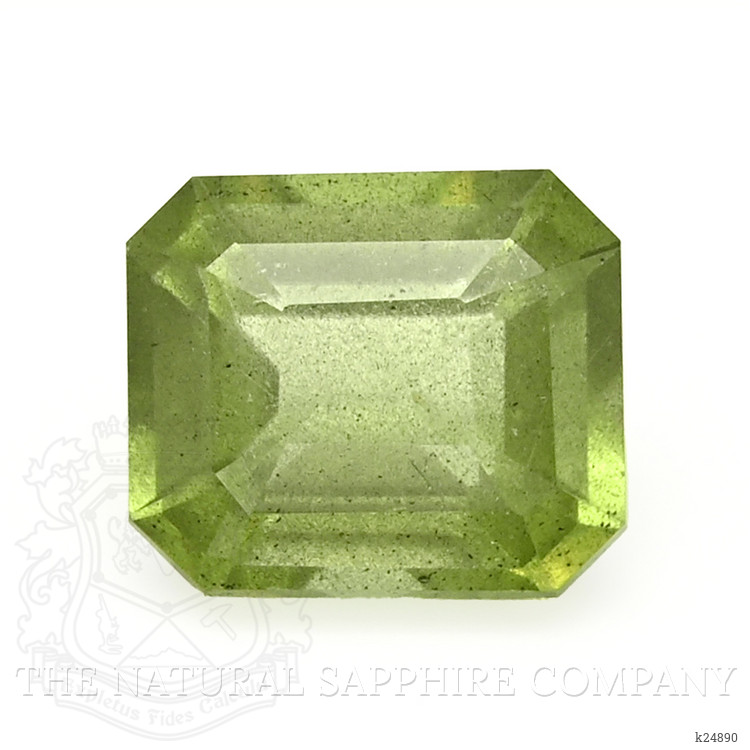 1.33 Ct. Green (Lime Green) Peridot from Tanzania