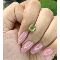 1.33 Ct. Green (Lime Green) Peridot from Tanzania Life Style