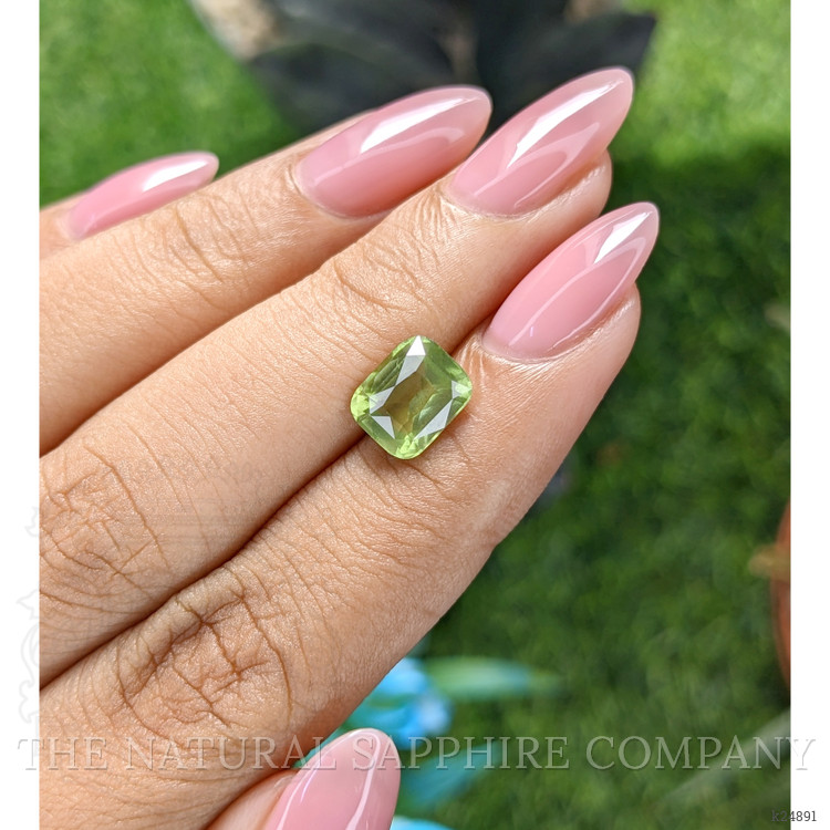2.28 Ct. Yellowish Green Peridot from Tanzania