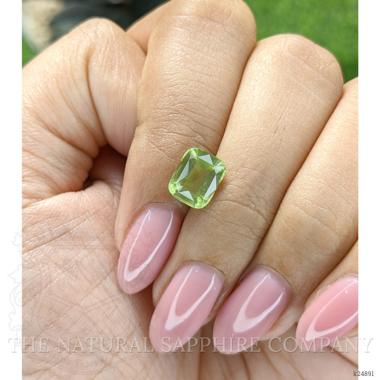 2.28 Ct. Yellowish Green Peridot from Tanzania