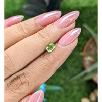 0.50 Ct. Green (Lime Green) Peridot from Tanzania Life Style