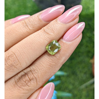 2.00 Ct. Green (Lime Green) Peridot from Tanzania Life Style