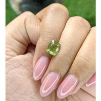 2.00 Ct. Green (Lime Green) Peridot from Tanzania Life Style