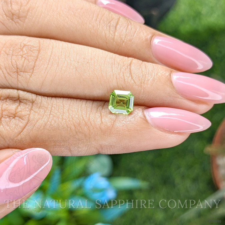 1.04 Ct. Green (Lime Green) Peridot from Tanzania