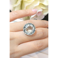 12.88 Ct. Aquamarine from Ceylon (Sri Lanka) Life Style