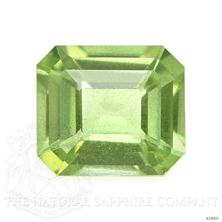 0.85 Ct. Green (Lime Green) Peridot from Tanzania