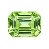 0.91 Ct. Green (Lime Green) Peridot from Tanzania Video