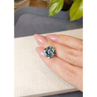 6.53 Ct. Blue Aquamarine from Brazil Life Style