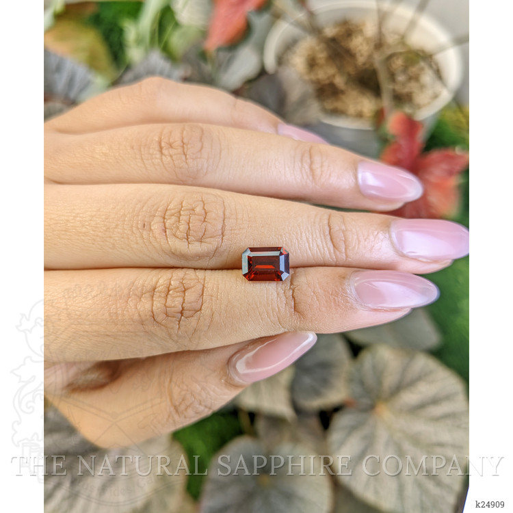 2.40 Ct. Red Garnet from Ceylon (Sri Lanka)