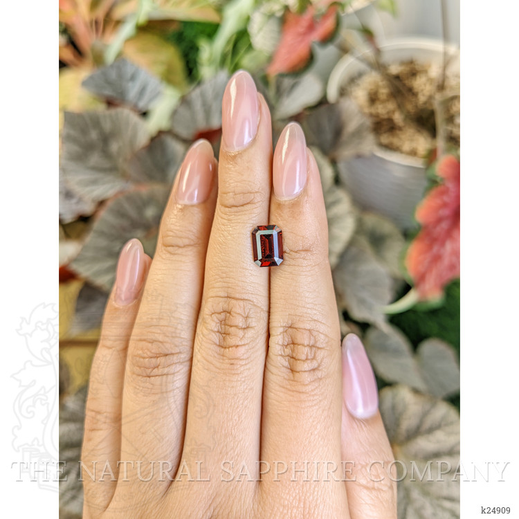 2.40 Ct. Red Garnet from Ceylon (Sri Lanka)