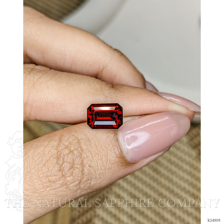 2.40 Ct. Red Garnet from Ceylon (Sri Lanka)