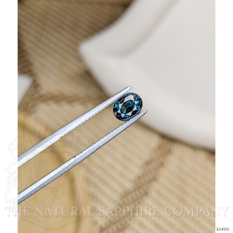 1.27 Ct. Greenish Blue Spinel from Ceylon (Sri Lanka)