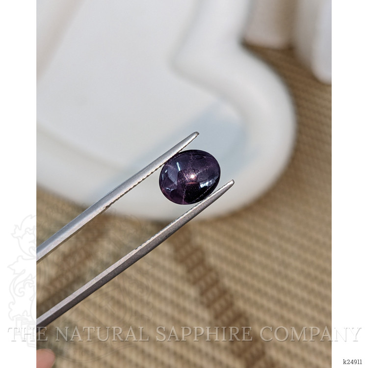 3.76 Ct. Purple Star Spinel from Ceylon (Sri Lanka)