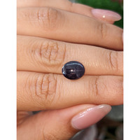 3.76 Ct. Purple Star Spinel from Ceylon (Sri Lanka) Life Style