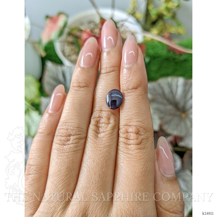 3.76 Ct. Purple Star Spinel from Ceylon (Sri Lanka)