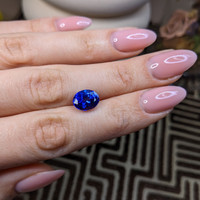 3.85 Ct. Blue Tanzanite from Tanzania Life Style