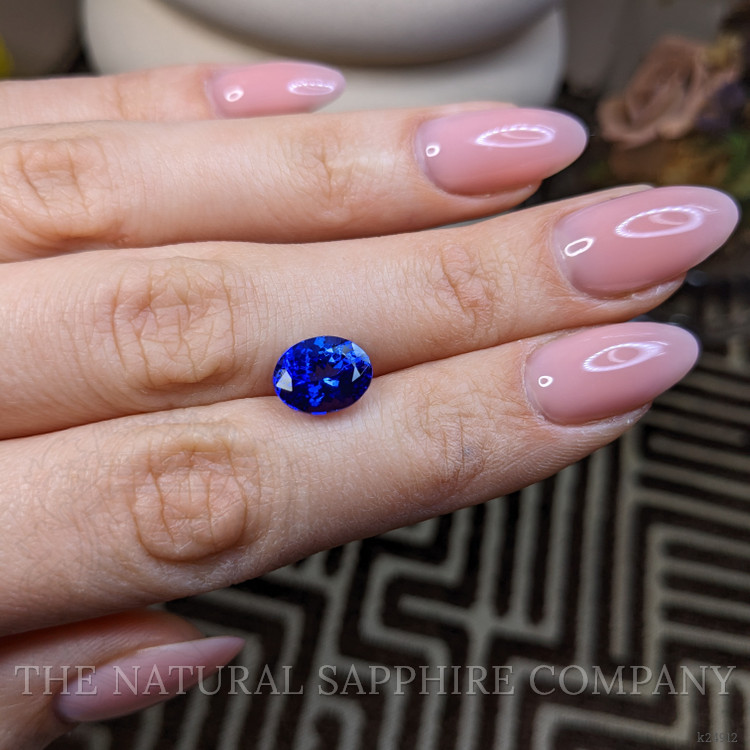 3.85 Ct. Blue Tanzanite from Tanzania
