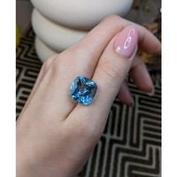 12.36 Ct. Blue Aquamarine Life Style
