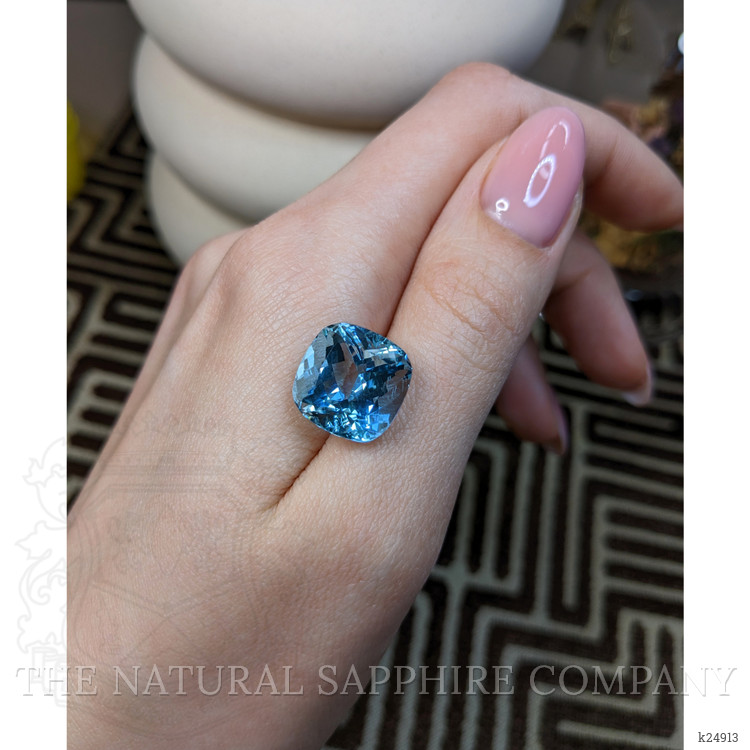 12.36 Ct. Blue Aquamarine