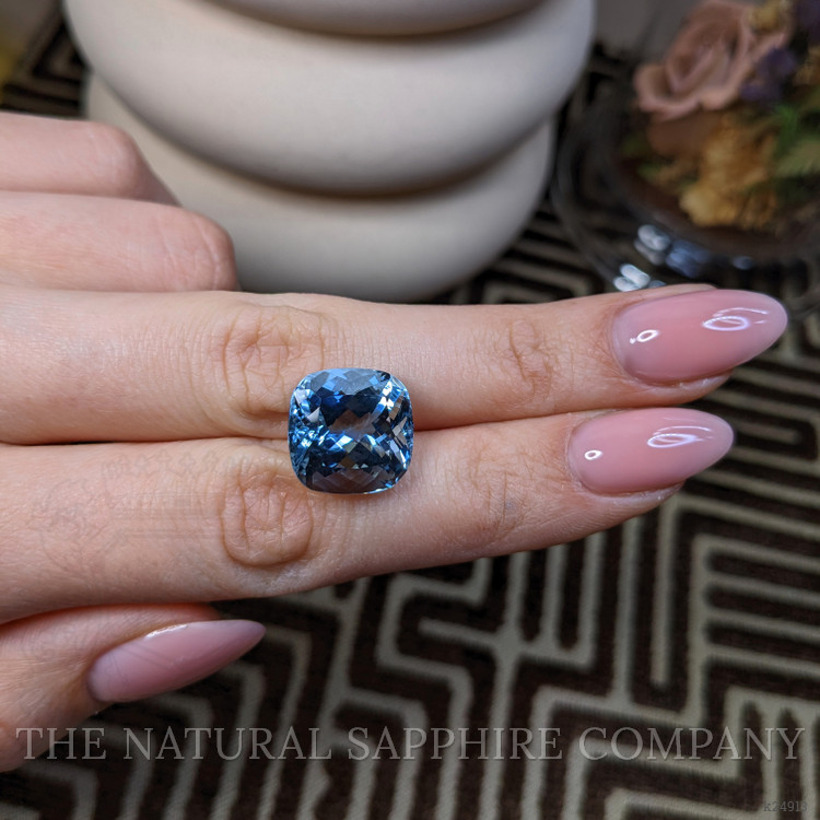 12.36 Ct. Blue Aquamarine