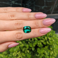 7.99 Ct. Green Tourmaline Life Style